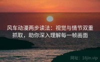 风车动漫两步读法：视觉与情节双重抓取，助你深入理解每一帧画面